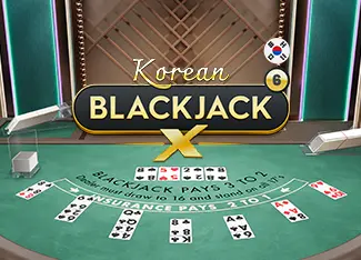 Korean BlackjackX 6 - ADAGAMING168